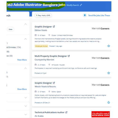 Adobe Illustrator internship jobs in Muharraq
