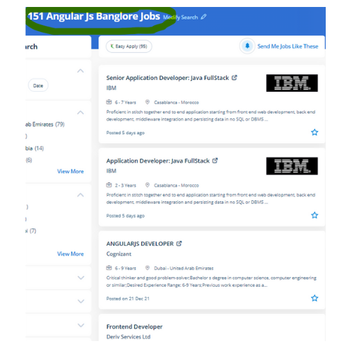 Angular JS internship jobs in Muharraq