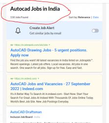 AutoCAD internship jobs in Saar
