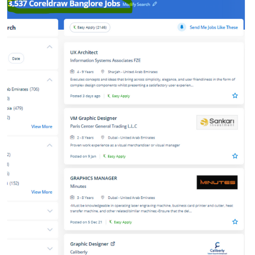 CorelDRAW internship jobs in Hamad Town