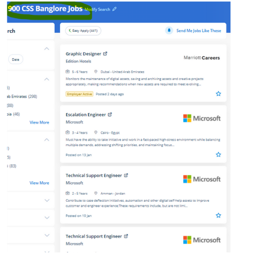 CSS internship jobs in Riffa