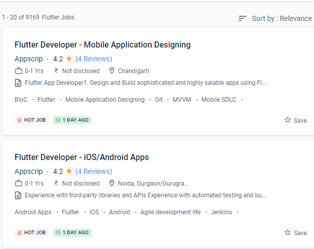 Flutter internship jobs in Manama