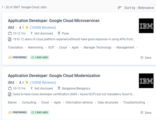 Google Cloud Platform internship jobs in Manama