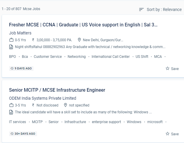 MCSE internship jobs in Manama