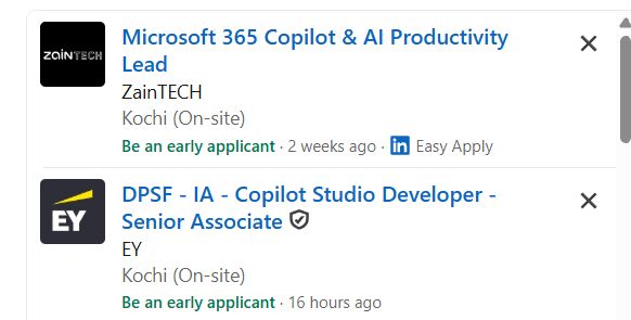 Microsoft Copilot & AI Productivity internship jobs in Manama