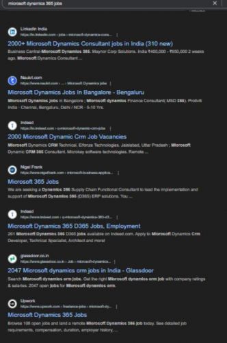 Microsoft Dynamics 365 internship jobs in Manama