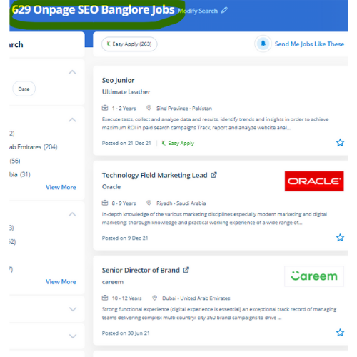 On-Page SEO internship jobs in Muharraq