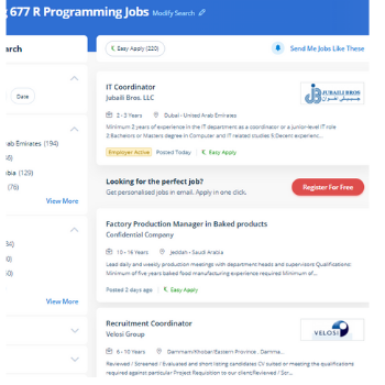 R Programming internship jobs in Riffa
