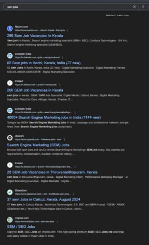 Search Engine Marketing (SEM) internship jobs in Hamad Town